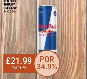 Bestway Red bull energy offer