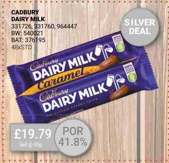 Bestway Cadbury dairy milk offer