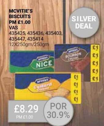 Bestway Mcvitie's biscuits offer
