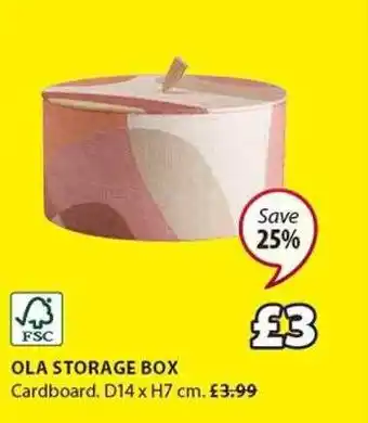 JYSK Ola storage box offer
