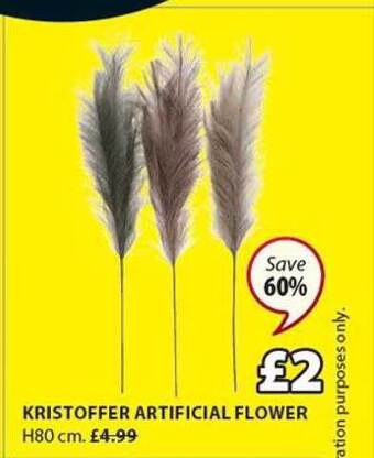 JYSK Kristoffer artificial flower offer
