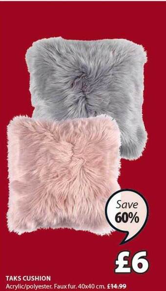 JYSK Taks cushion offer