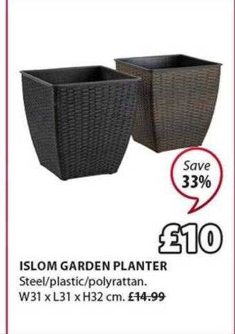 JYSK Islom garden planter offer