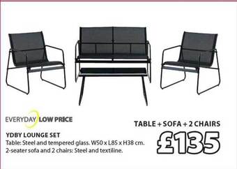 JYSK Ydby lounge set offer