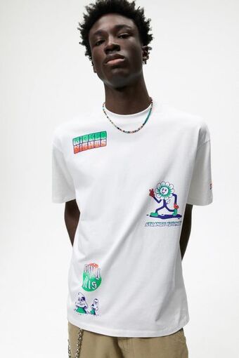 ZARA T-shirt with printed graphics offer