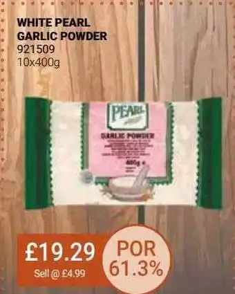 Bestway White pearl garlic powder offer