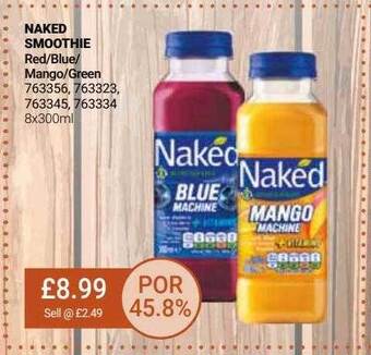 Bestway Naked smoothie offer
