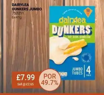 Bestway Dairylea dunkers jumbo offer
