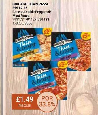 Bestway Chicago town pizza offer