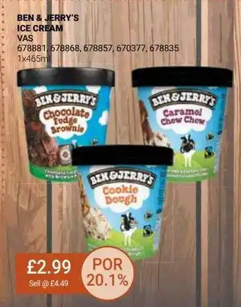 Bestway Ben & jerry's ice cream offer