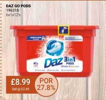 Bestway Daz go pods offer