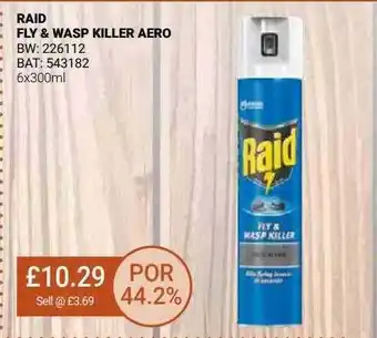 Bestway Raid fly & wasp killer aero offer