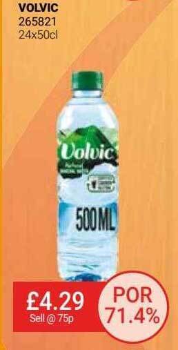 Bestway Volvic offer