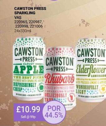 Bestway Cawston press sparkling offer