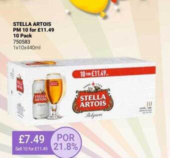 Bestway Stella artois offer