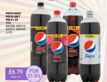 Bestway Pepsi max-pepsi diet offer