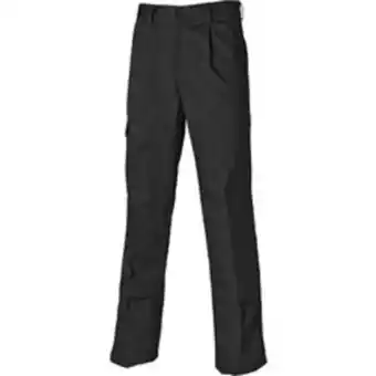 Toolstation Dickies redhawk super work trousers 30" s black offer