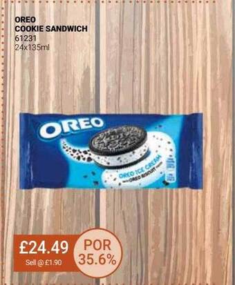 Bestway Oreo cookie sandwich offer