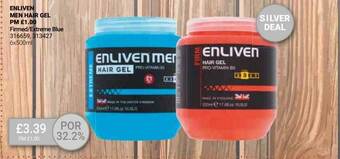 Bestway Enliven men hair gel offer