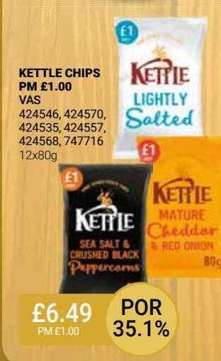 Bestway Kettle chips offer