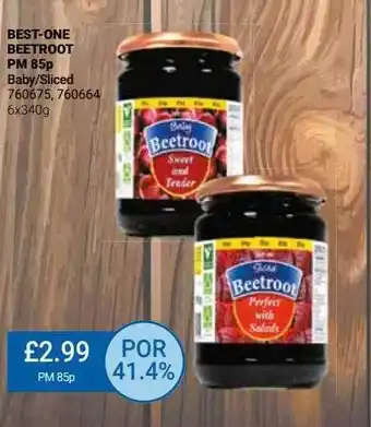 Bestway Bestone beetroot offer