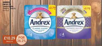 Bestway Andrex offer