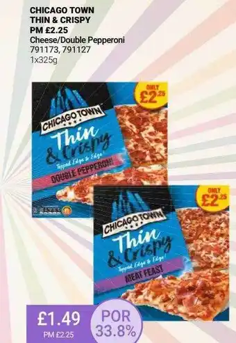 Bestway Chicago town thin & crispy offer