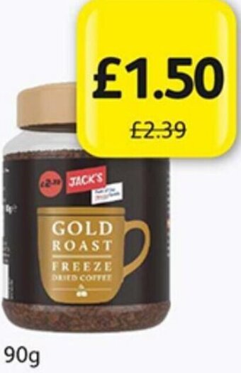 Londis Gold Roast Freez Dried Coffee 90g offer