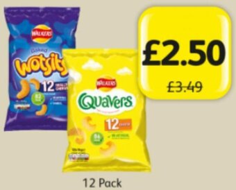 Londis Wotsits /Quavers 12 Pack offer