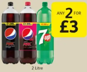 Londis Pepsi, 7Up 2 Litre offer