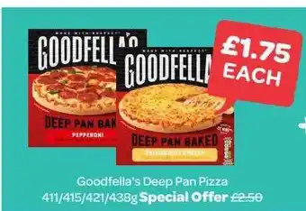 Goodfella's deep pan pizza