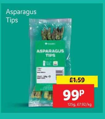 Lidl Asparagus tips offer