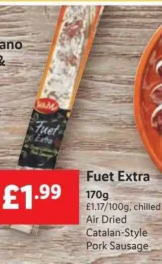 Lidl Fuet extra offer