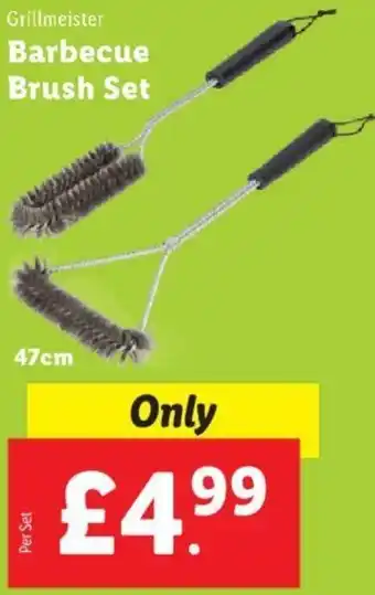 Lidl Barbecue Brush Set offer