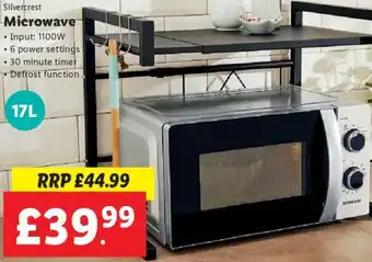 Lidl Microwave 17L offer