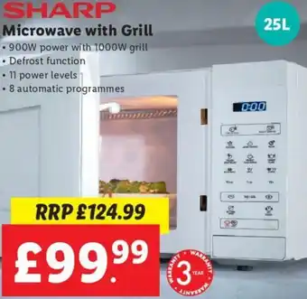 Microwave With Grill 25L