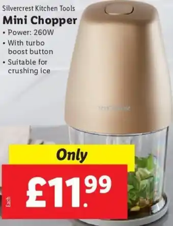 Lidl Mini Choppe r offer