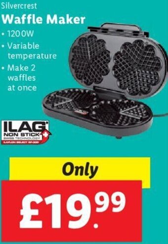 Lidl Waffle Maker offer