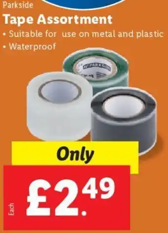 Lidl Tape Assortment offer