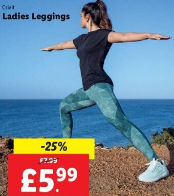 Lidl Ladies Leggings offer