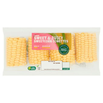 Asda Asda sweet & juicy sweetcorn cobettes offer