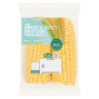 Asda Asda sweet & juicy sweetcorn twin pack offer