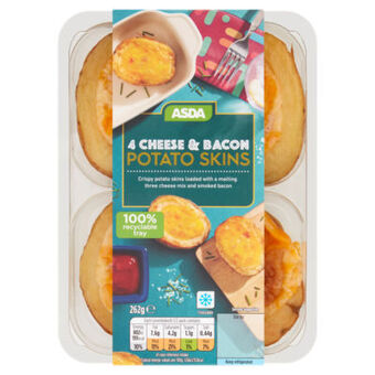 Asda Asda cheese & bacon potato skins offer