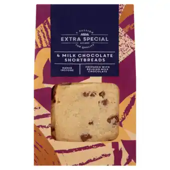 Asda Asda extra special milk chocolate shortbreads offer