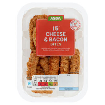 Asda Asda 15 cheese & bacon bites offer
