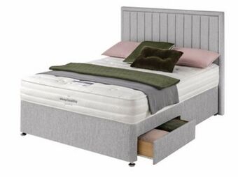 Bensons for Beds Silentnight sleep healthy eco 600 divan bed set offer