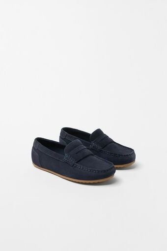ZARA Kids/ leather loafers offer