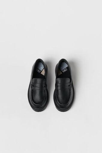 ZARA Kids/ loafers with track soles offer