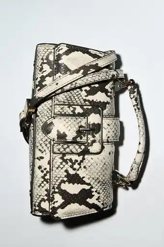 ZARA Printed mini bag with buckle offer