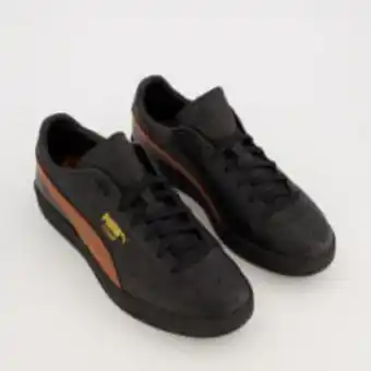 TK Maxx Black leather tramp og trainers offer